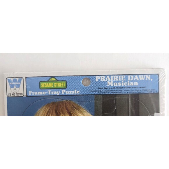 1970s Vintage Sesame Street Prairie Dawn & Woody Woodpecker Frame Tray Puzzles - Picture 5 of 6